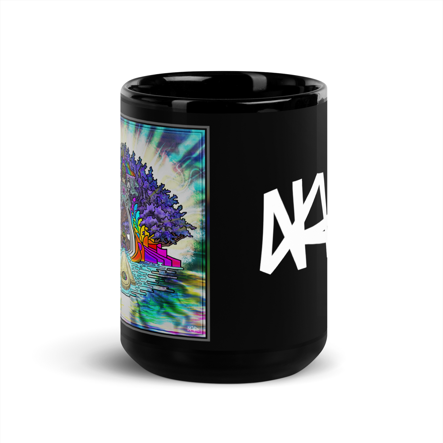 En-trance Black Coffee Mug