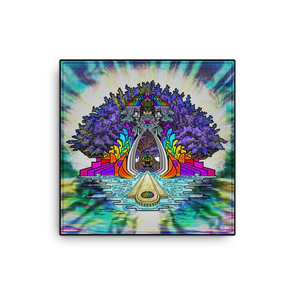 En trance 12x12 canvas the surreal box