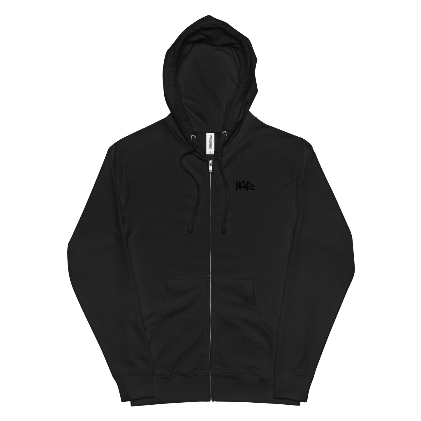 Cuboid Fleece Zip Up Hoodie