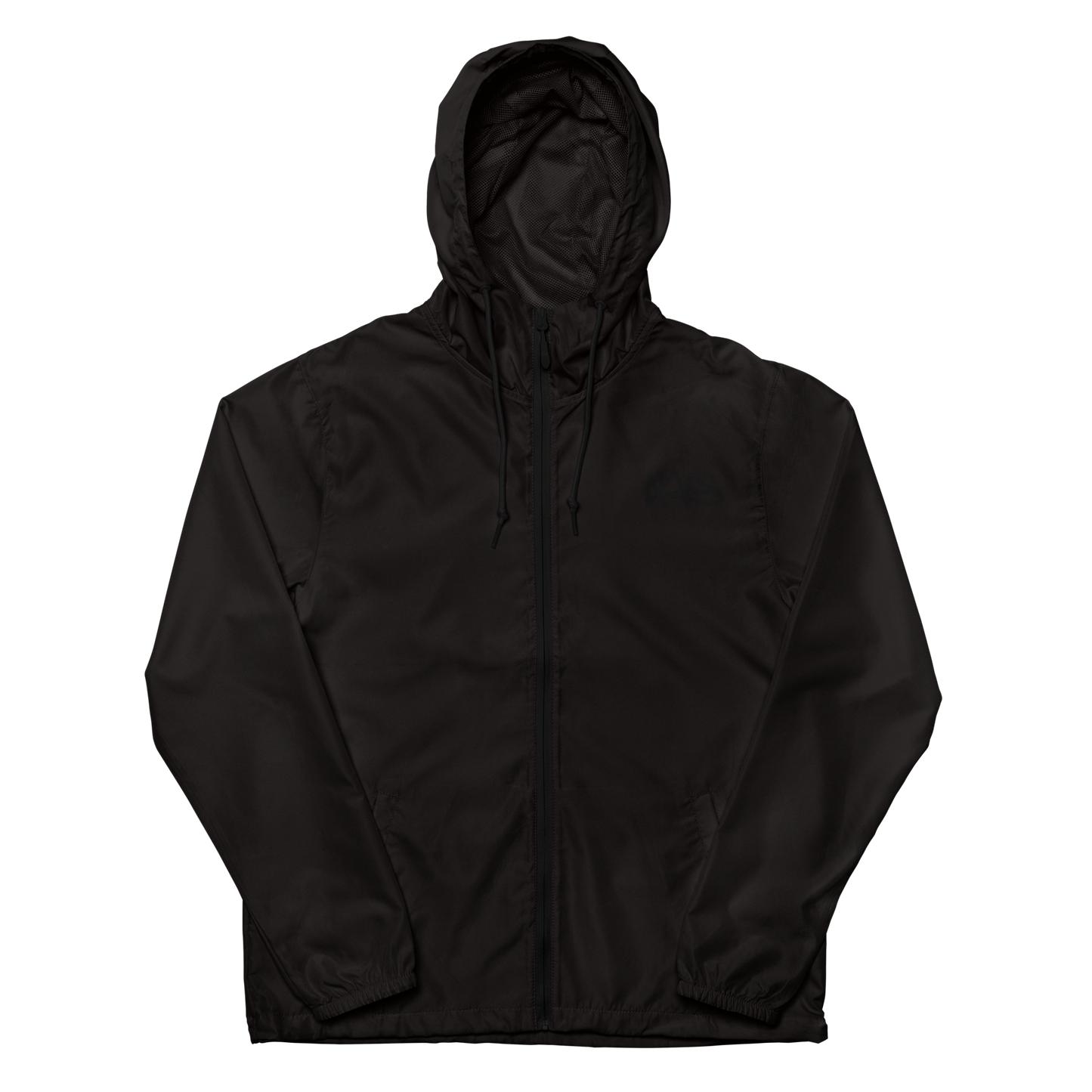 Cuboid Lightweight Zip Up Windbreaker